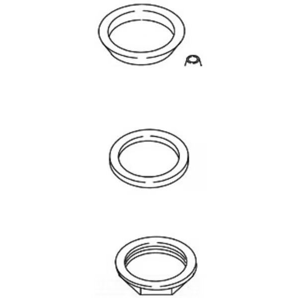 Flush Valve Gasket Kit, Kohler, Mfr#: 30418